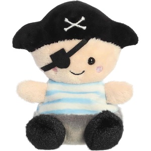 Aurora Adorable Palm Pals Planky The Pirate Stuffed Animal – Fun Collectible Plush for Kids and Adult Collectors – Perfect for Decorating Rooms and Birthday Gifts – Multicolor 5 Inches