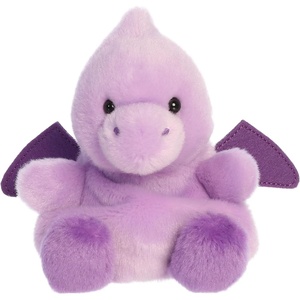 Aurora Adorable Palm Pals Pteagan Pterodactyl Stuffed Animal – Fun Collectible Plush for Kids and Adult Collectors – Perfect for Decorating Rooms and Birthday Gifts – Purple 5.5 Inches