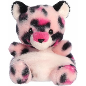 Aurora® Adorable Palm Pals™ Regina Pink Leopard™ Stuffed Animal – Fun Collectible Plush for Kids and Adult Collectors – Perfect for Decorating Rooms and Birthday Gifts – 5 Inches