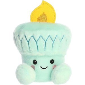 Aurora® Adorable Palm Pals™ Republic Torch™ Stuffed Animal – Fun Collectible Plush for Kids and Adult Collectors – Perfect for Decorating Rooms and Birthday Gifts – Green 4 Inches