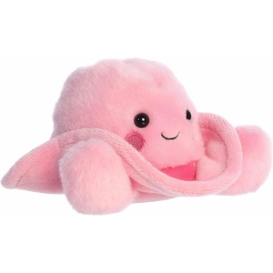 Aurora® Adorable Palm Pals™ Sally Pink Cowgirl Hat™ Stuffed Animal – Fun Collectible Plush for Kids and Adult Collectors – Perfect for Decorating Rooms and Birthday Gifts – 5 Inches