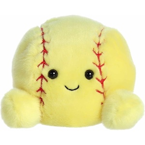 Aurora® Adorable Palm Pals™ Shortstop Soft Ball™ Stuffed Animal – Fun Collectible Plush for Kids and Adult Collectors – Perfect for Decorating Rooms and Birthday Gifts – Yellow 5 Inches