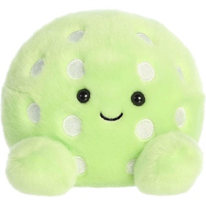 Aurora® Adorable Palm Pals™ Steve Pickleball™ Stuffed Animal – Fun Collectible Plush for Kids and Adult Collectors – Perfect for Decorating Rooms and Birthday Gifts – Green 4 Inches