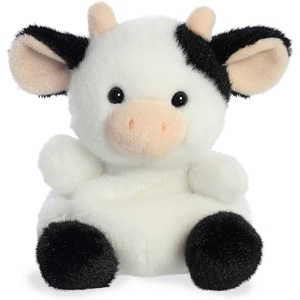 Aurora® Adorable Palm Pals™ Sweetie Cow™ Stuffed Animal – Pocket-Sized Play – Collectable Fun – White 5 Inches