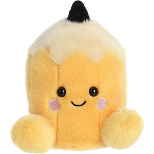 Aurora® Adorable Palm Pals™ Tike Pencil™ Stuffed Animal – Pocket-Sized Play – Collectable Fun – Yellow 5 Inches