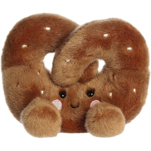 Aurora® Adorable Palm Pals™ Twist Pretzel™ Stuffed Animal – Fun Collectible Plush for Kids and Adult Collectors – Perfect for Decorating Rooms and Birthday Gifts – Brown 5.5 Inches