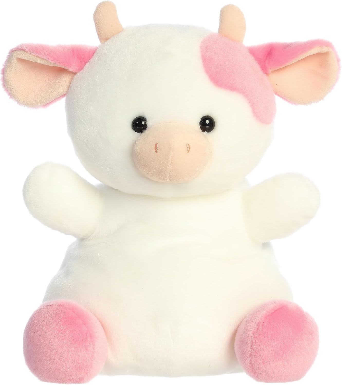 image:imageAurora Adorable Palm Pals Party Sized Belle Strawberry Cow Stuffed Animal  Fun Collectible Plush for Kids and Adult Collectors  Perfect for Decorating Rooms and Birthday Gifts  Pink 12 Inches