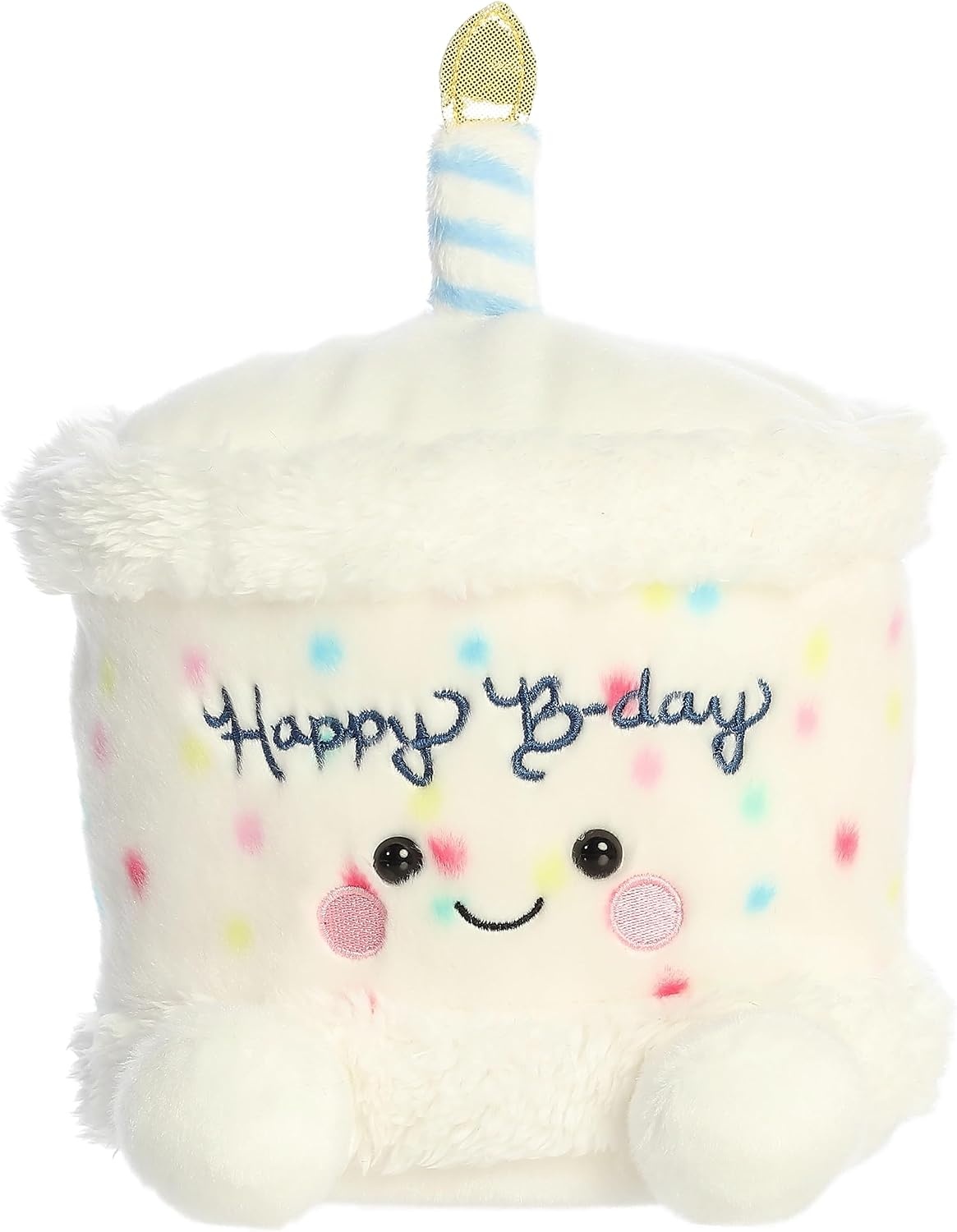 image:imageAurora Adorable Palm Pals Party Sized Happy BDay Cake Stuffed Animal  Fun Collectible Plush for Kids and Adult Collectors  Perfect for Decorating Rooms and Birthday Gifts  White 65 Inches