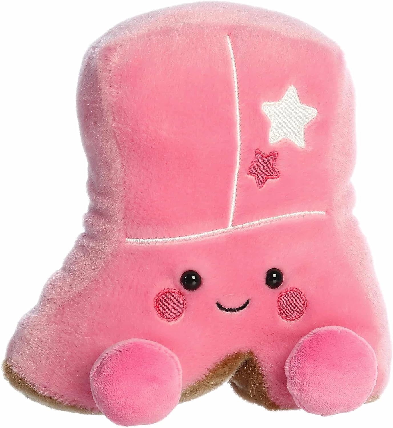 image:imageAurora Adorable Palm Pals Party Sized Kate Cowgirl Boot Stuffed Animal  Fun Collectible Plush for Kids and Adult Collectors  Perfect for Decorating Rooms and Birthday Gifts  Pink 8 Inches