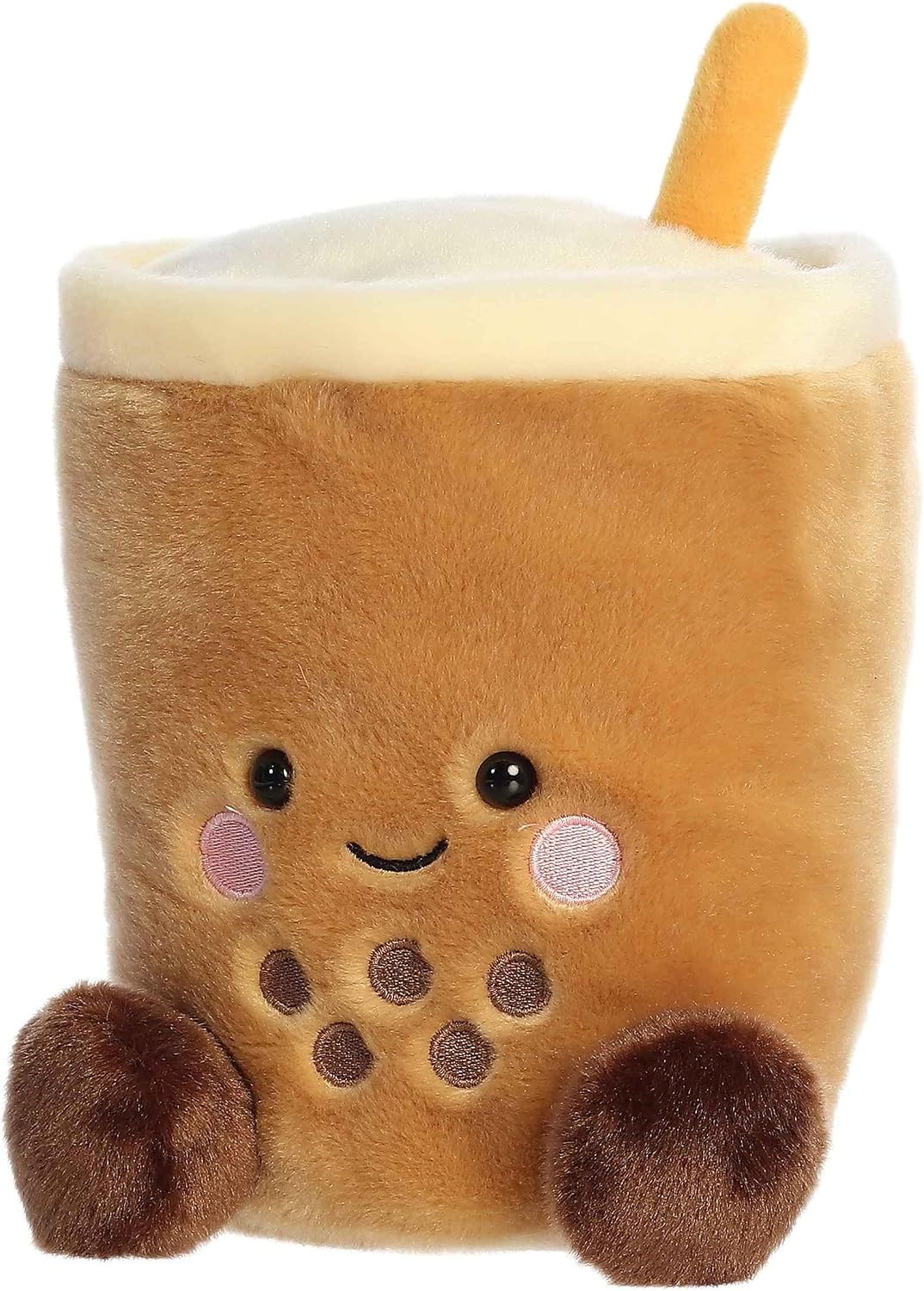 image:imageAurora Adorable Palm Pals Party Sized Milky Tea Boba Stuffed Animal  Fun Collectible Plush for Kids and Adult Collectors  Perfect for Decorating Rooms and Birthday Gifts  Brown 75 Inches