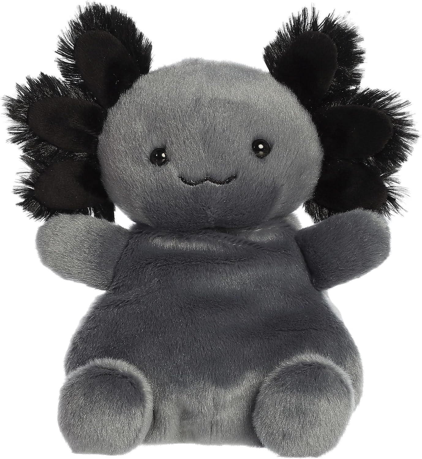 image:imageAurora Adorable Palm Pals Party Sized Onyx Axolotl Stuffed Animal  Fun Collectible Plush for Kids and Adult Collectors  Perfect for Decorating Rooms and Birthday Gifts  Black 8 Inches