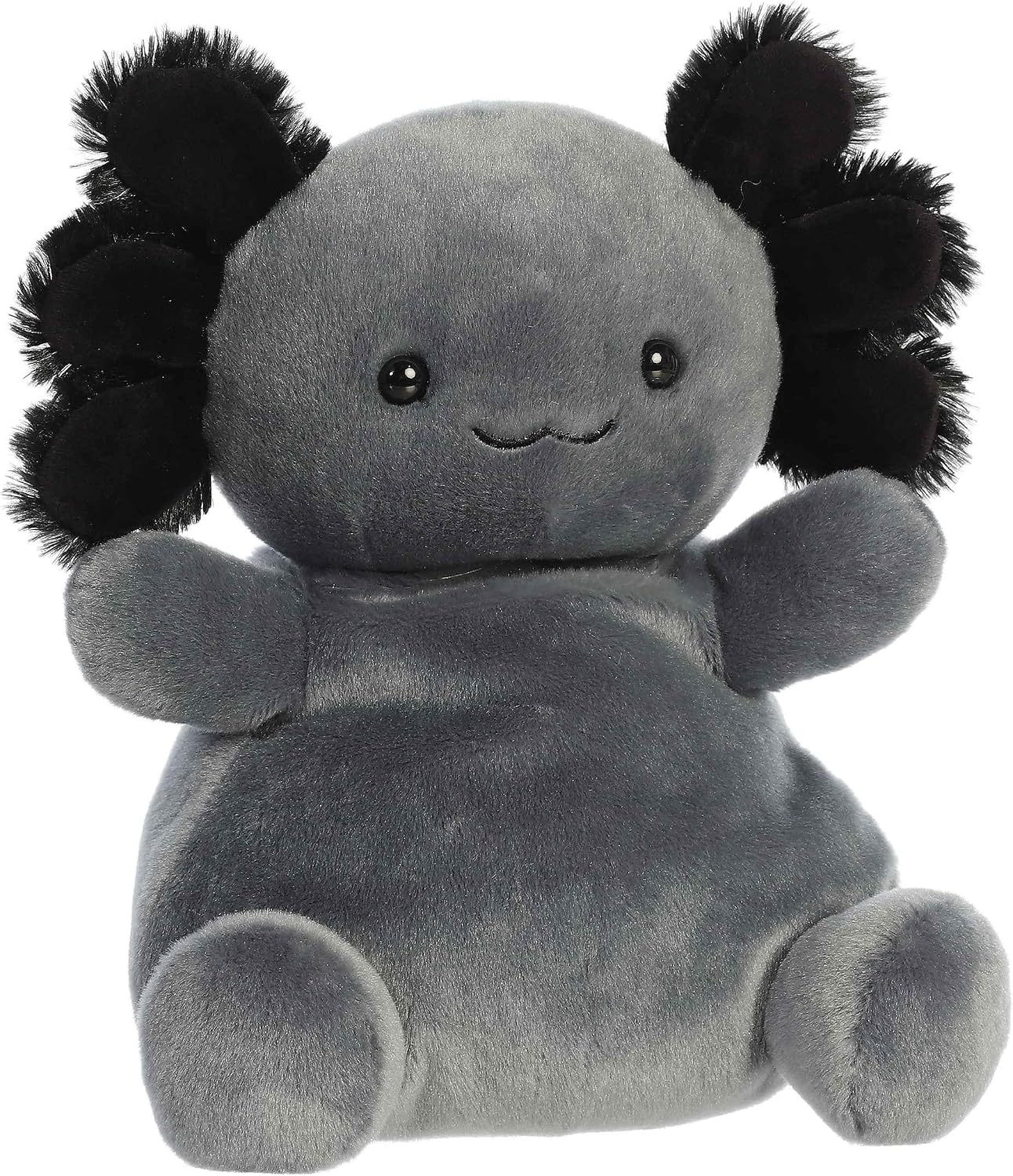 image:imageAurora Adorable Palm Pals Party Sized Onyx Axolotl Stuffed Animal  Fun Collectible Plush for Kids and Adult Collectors  Perfect for Decorating Rooms and Birthday Gifts  Black 12 Inches