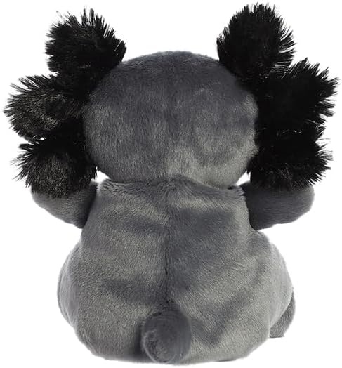 image:imageAurora Adorable Palm Pals Party Sized Onyx Axolotl Stuffed Animal  Fun Collectible Plush for Kids and Adult Collectors  Perfect for Decorating Rooms and Birthday Gifts  Black 8 Inches