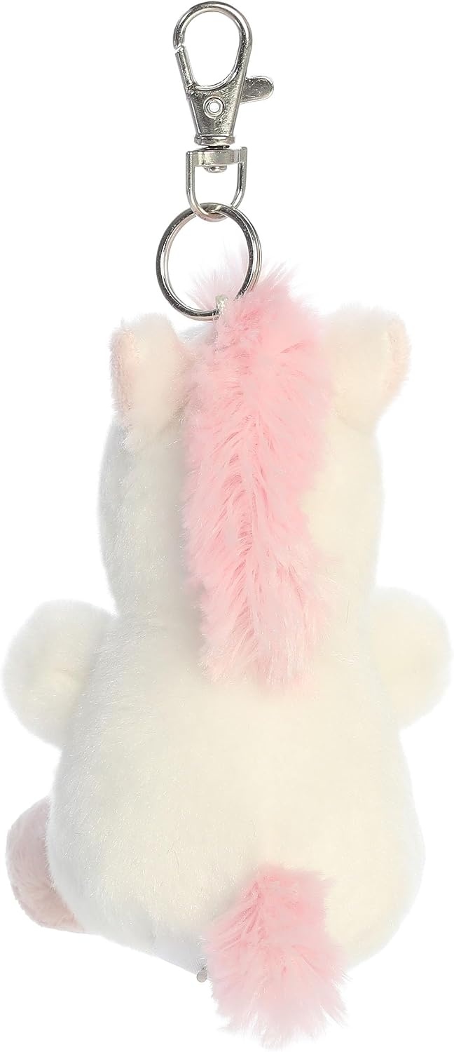 image:imageAurora Adorable Palm Pals Sassy Unicorn ClipOn  Fun Collectible Plush for Kids and Adult Collectors  Perfect for Decorating Rooms and Birthday Gifts  White 4 Inches