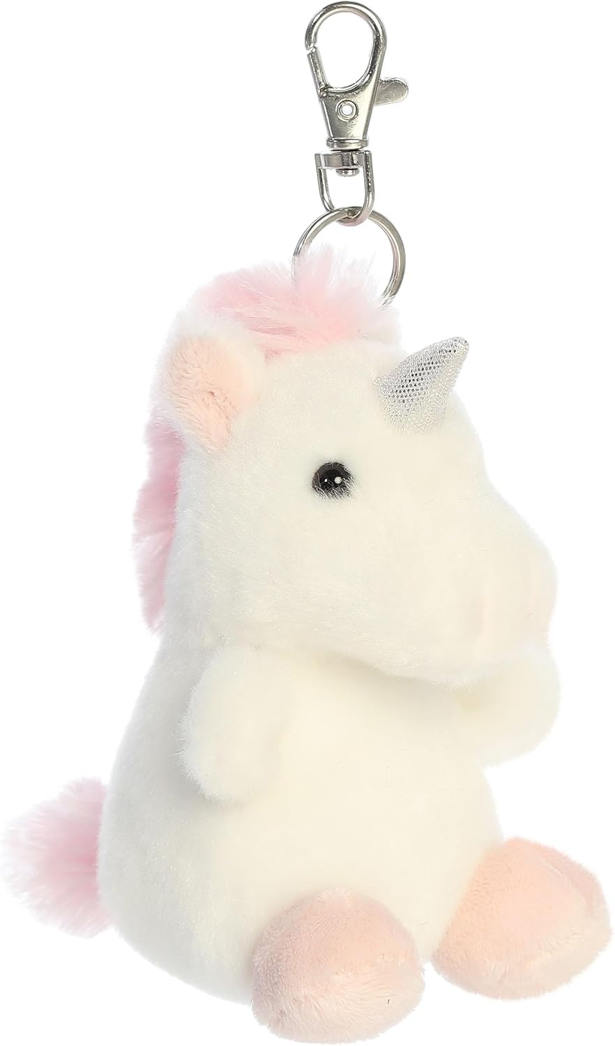 image:imageAurora Adorable Palm Pals Sassy Unicorn ClipOn  Fun Collectible Plush for Kids and Adult Collectors  Perfect for Decorating Rooms and Birthday Gifts  White 4 Inches