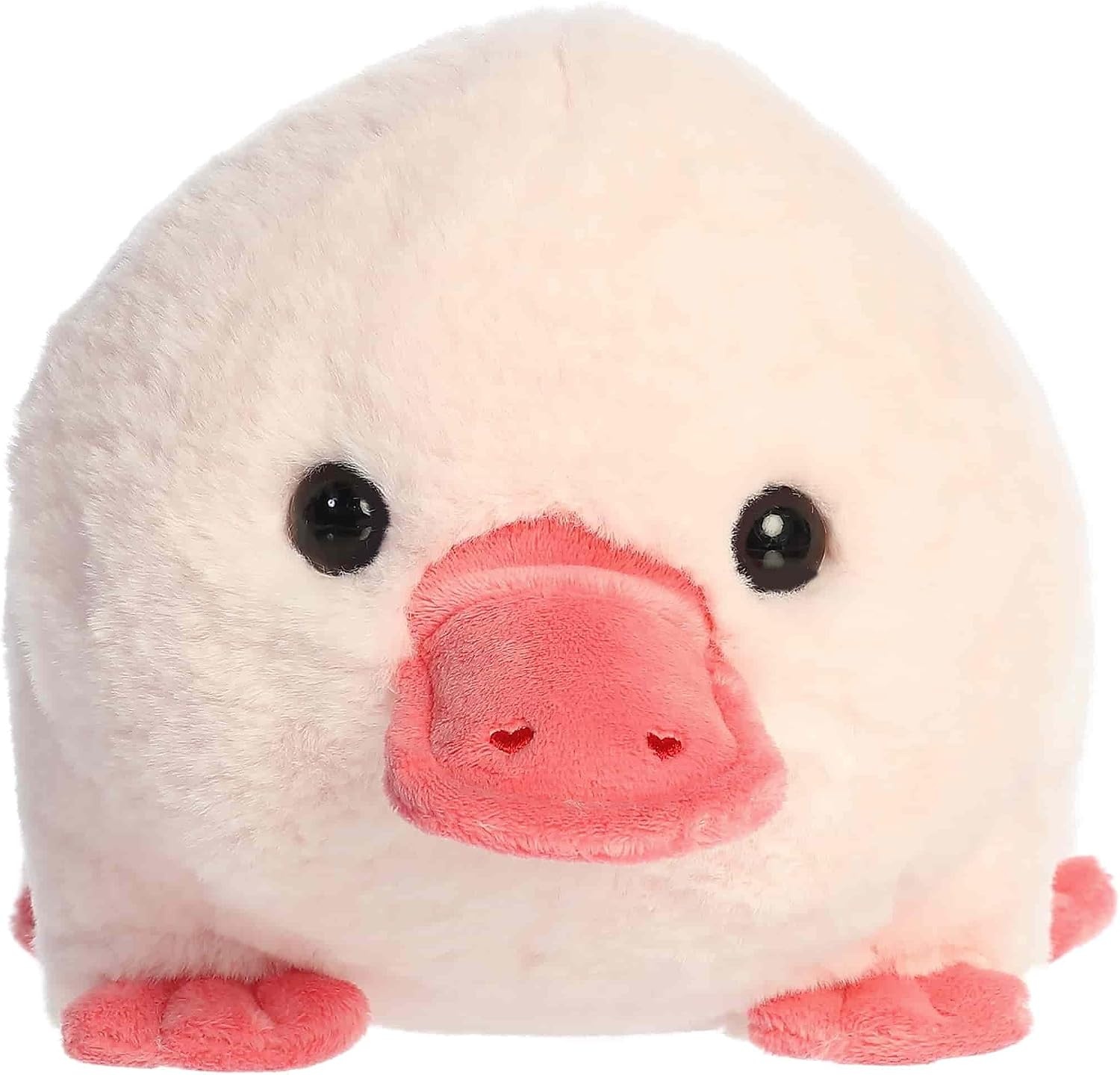 image:imageAurora Adorable Spudsters Philo Pink Platypus Stuffed Animal  Round Shape Makes For Comforting Cuddles  Perfect for Decorating Rooms and Valentines Day  12 Inches