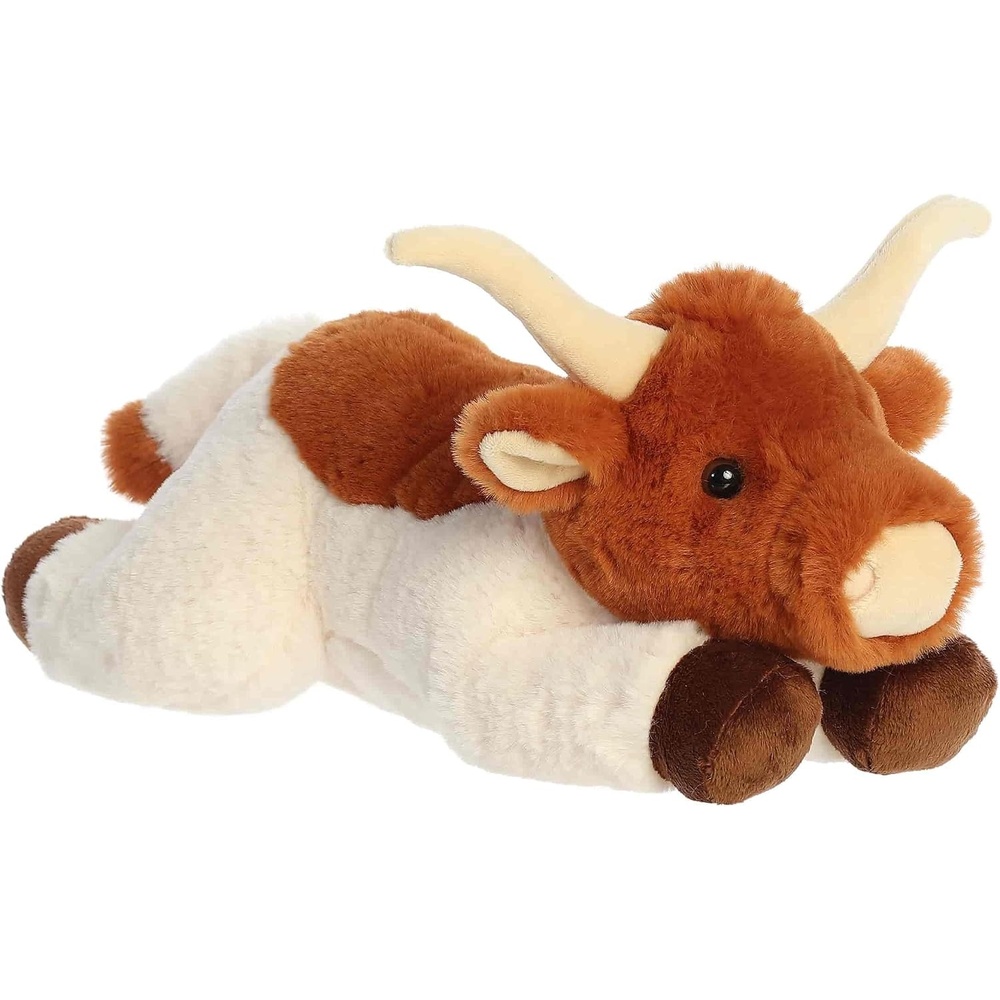 image:imageAurora Adorable Flopsie Buck Longhorn Cow Stuffed Animal  Used to Create Imaginative Play Adventures  Perfect for Birthdays Kids and Adults All Ages  Brown 135 Inches
