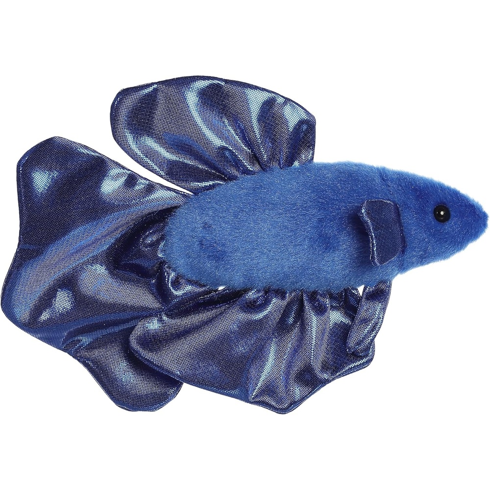 image:imageAurora Adorable Mini Flopsie Finley Betta Fish Stuffed Animal  Mini Companions Ready for Playful Adventures  for Kids All Ages Toddlers Adults and Families  Blue 85 Inches