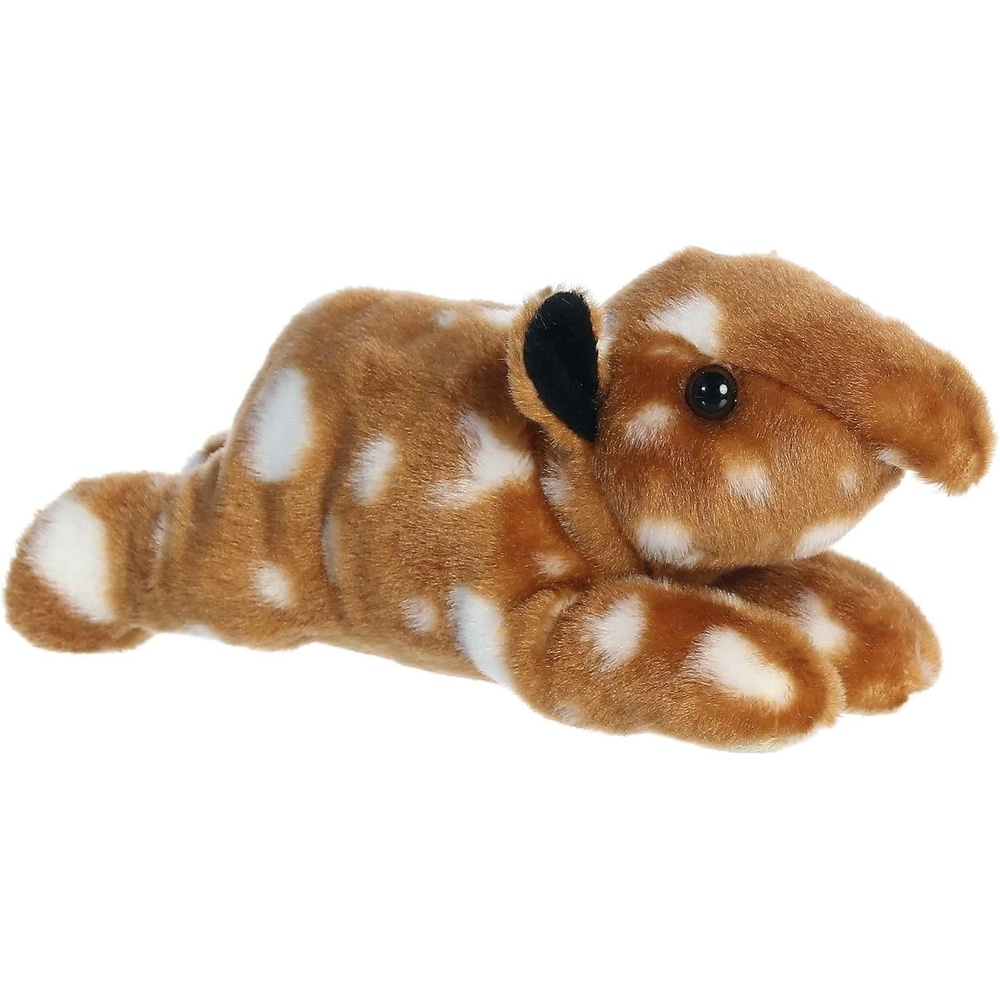 image:imageAurora Adorable Mini Flopsie Tapir Calf Stuffed Animal  Mini Companions Ready for Playful Adventures  for Kids All Ages Toddlers Adults and Families  Brown 9 Inches