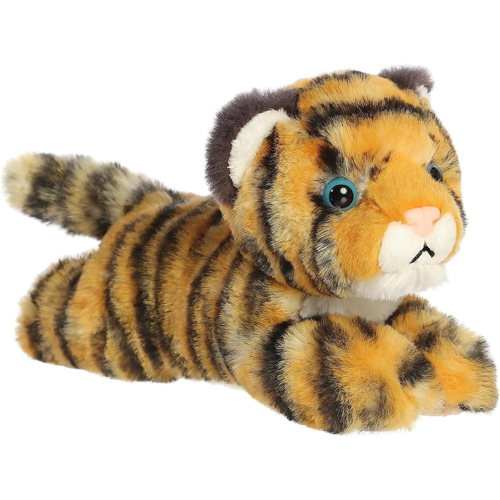 image:imageAurora Adorable Mini Flopsie Tiger Cub Stuffed Animal  Mini Companions Ready for Playful Adventures  for Kids All Ages Toddlers Adults and Families  Orange 8 Inches