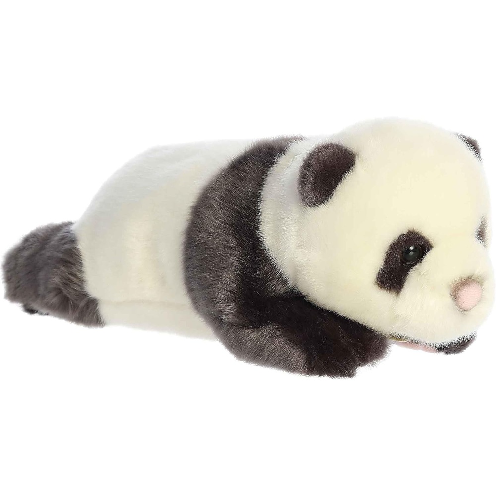 image:imageAurora Adorable Miyoni Tots Baby Panda Stuffed Animal  Lifelike Details Make a Cherished Companion  Perfect for Decorating Bedrooms or Classrooms  Black and White 11 Inches