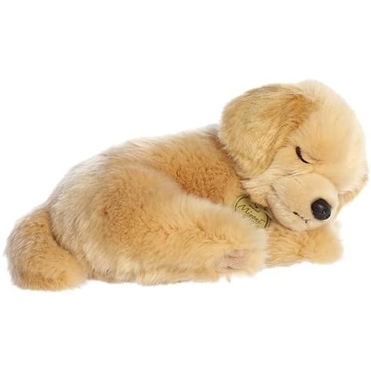 image:imageAurora Adorable Miyoni Tots Sleepy Golden Retriever Pup Stuffed Animal  Lifelike Details Make a Cherished Companion  Perfect for Decorating Bedrooms or Classrooms  Brown 10 Inches