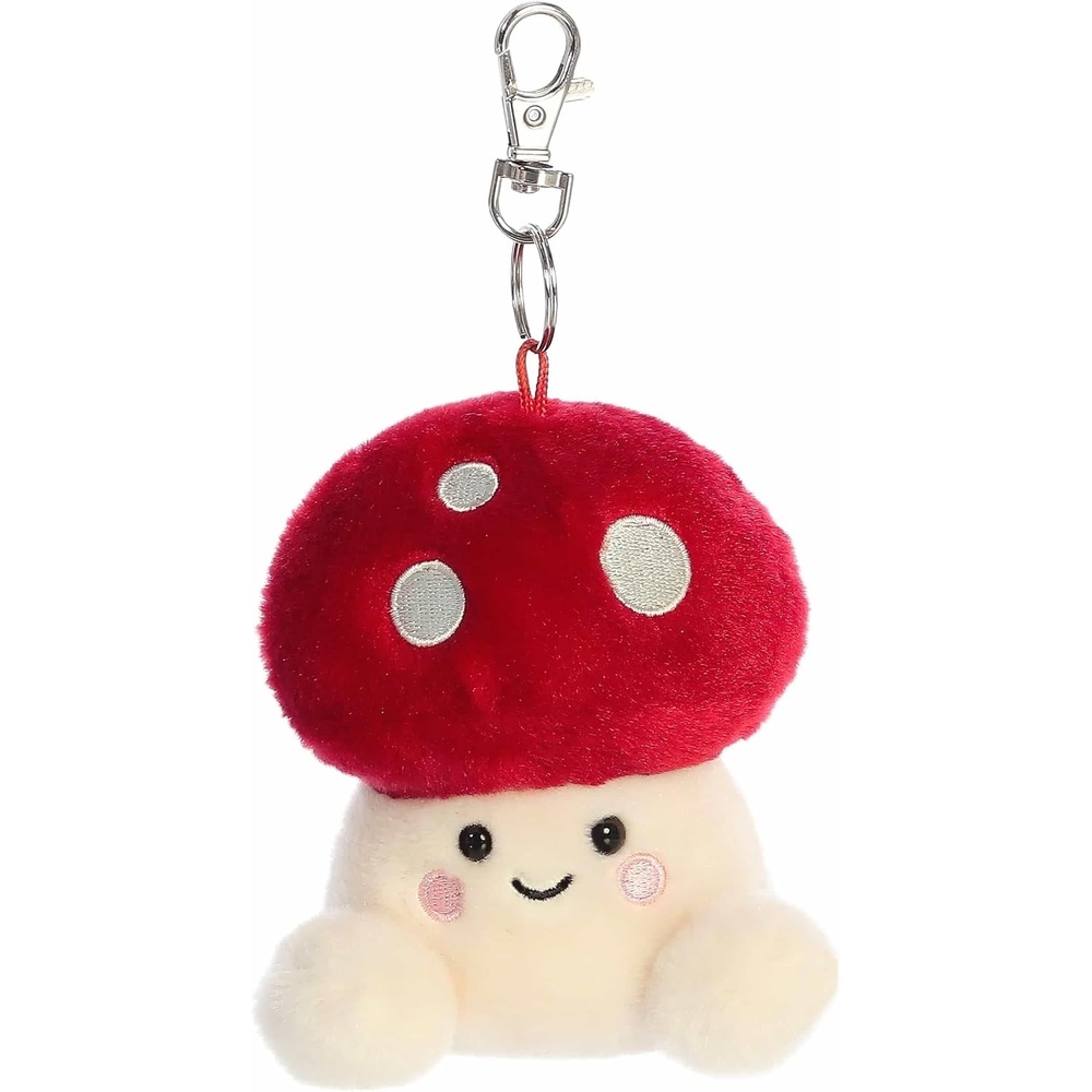 image:imageAurora Adorable Palm Pals Amanita Mushroom ClipOn Fun Collectible Plush for Kids and Adult Collectors  Perfect for Backpacks and Birthday Gifts  Red 4 Inches