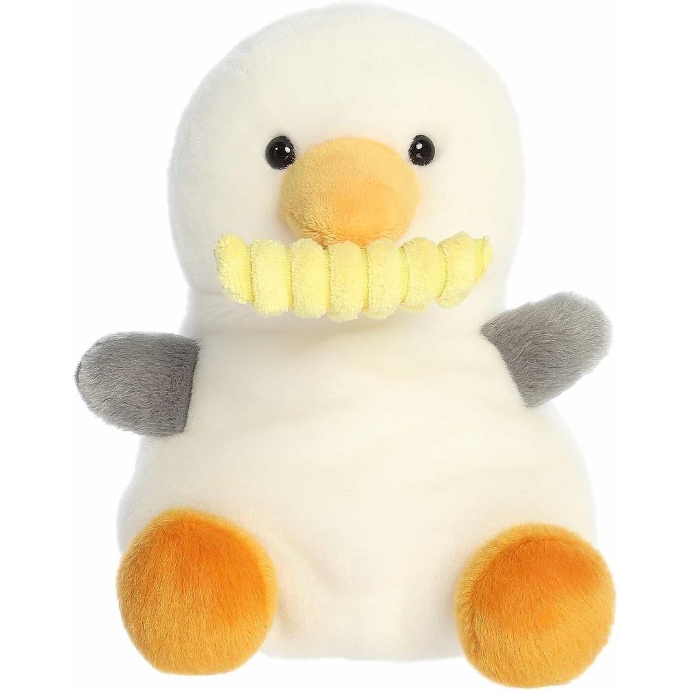 image:imageAurora Adorable Palm Pals Buoy Seagull with Fry Stuffed Animal  Fun Collectible Plush for Kids and Adult Collectors  Perfect for Decorating Rooms and Birthday Gifts  White 8 Inches