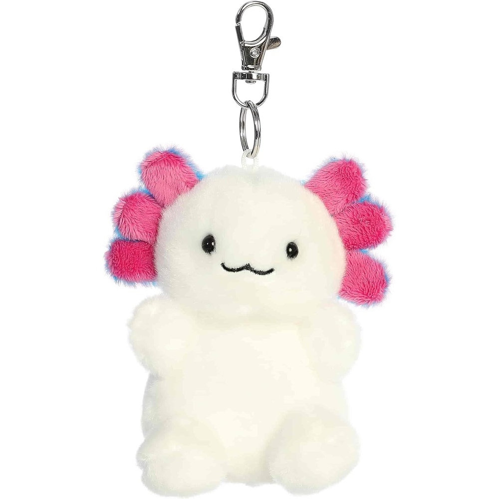 image:imageAurora Adorable Palm Pals Jax Bluegill Axolotl ClipOn  Fun Collectible Plush For Kids and Adult Collectors  Perfect for Decorating Rooms and Birthday Gifts  White 4 Inches