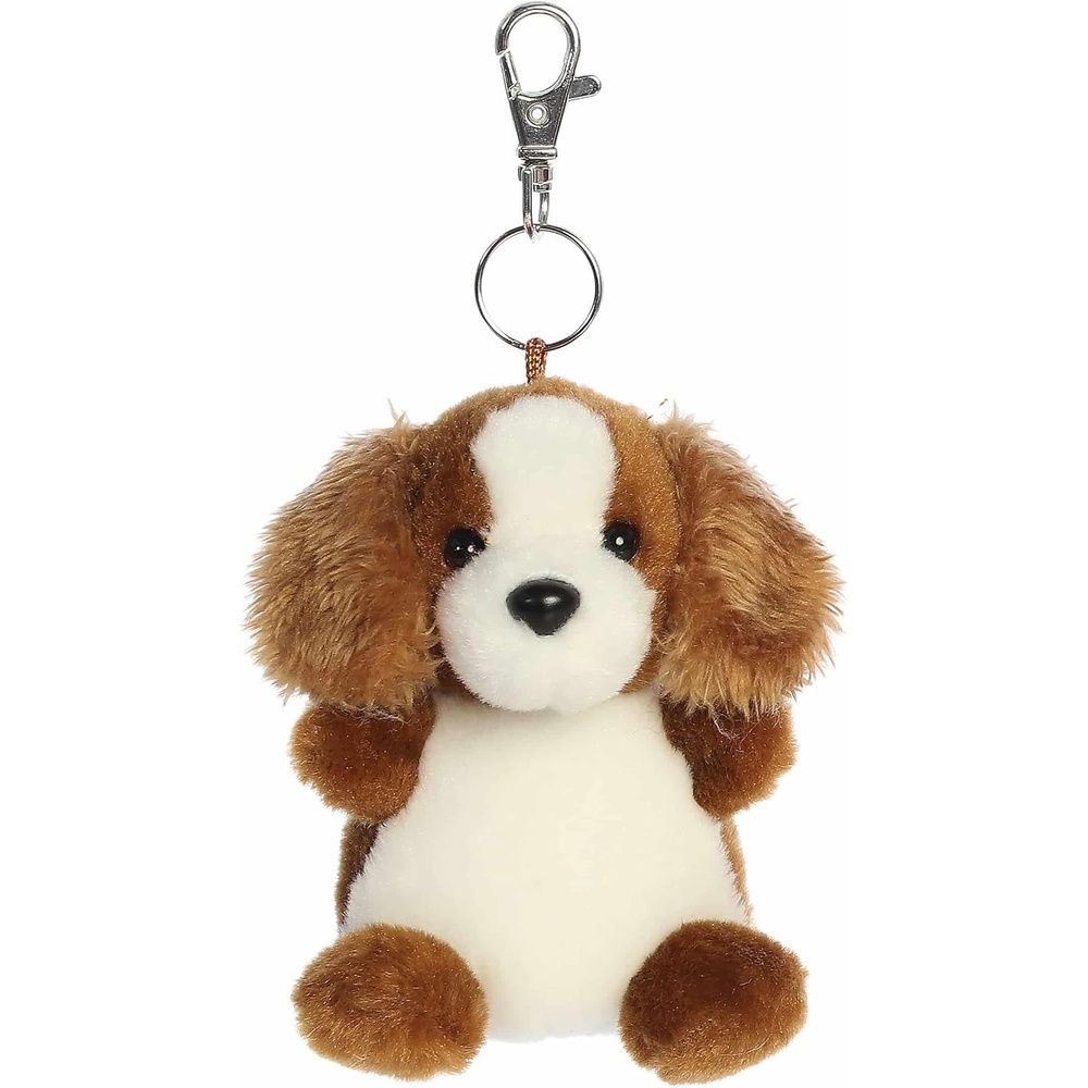 image:imageAurora Adorable Palm Pals Lady Spaniel ClipOn  Fun Collectible Plush for Kids and Adult Collectors  Perfect for Decorating Rooms and Birthday Gifts  Brown 4 Inches
