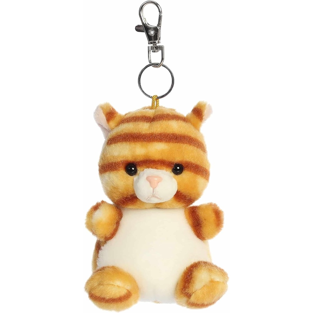 image:imageAurora Adorable Palm Pals Meow Kitty ClipOn  Fun Collectible Plush for Kids and Adult Collectors  Perfect for Decorating Rooms and Birthday Gifts  Orange 4 Inches
