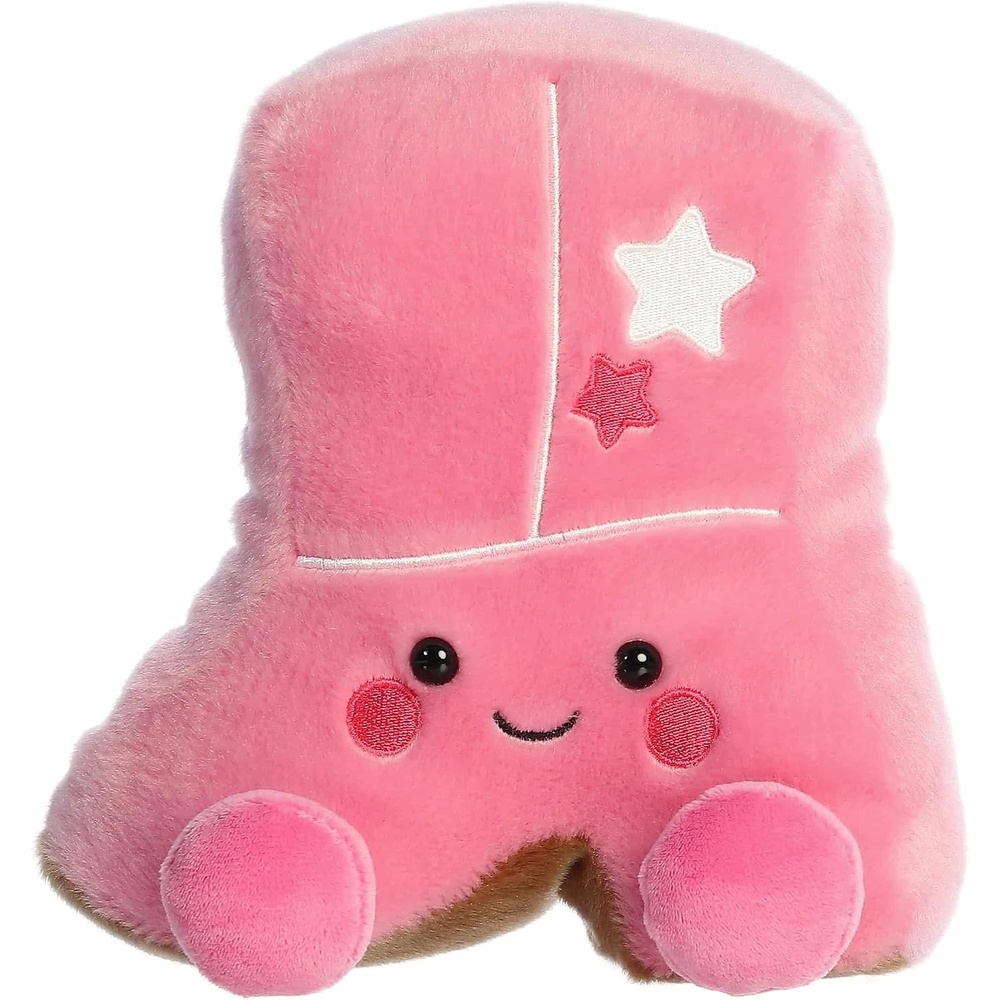 image:imageAurora Adorable Palm Pals Party Sized Kate Cowgirl Boot Stuffed Animal  Fun Collectible Plush for Kids and Adult Collectors  Perfect for Decorating Rooms and Birthday Gifts  Pink 8 Inches