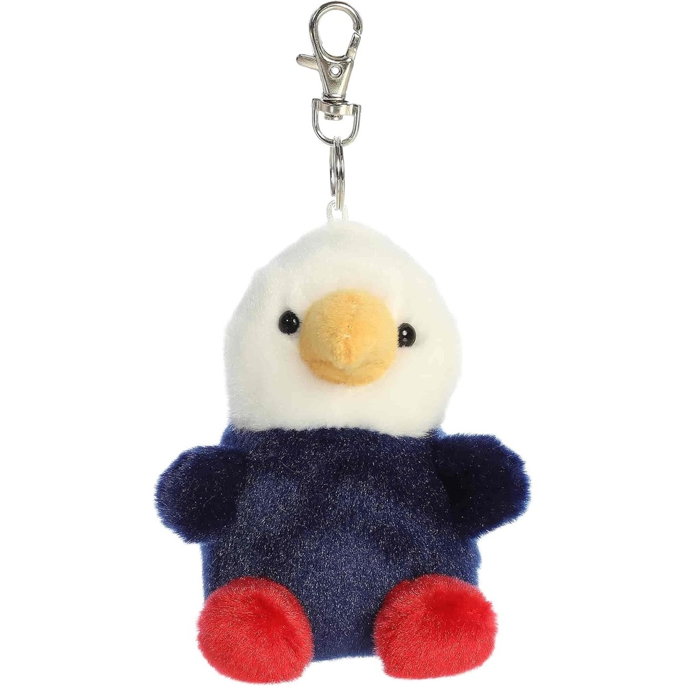 image:imageAurora Adorable Palm Pals Patriot Eagle ClipOn  Fun Collectible Plush for Kids and Adult Collectors  Perfect for Decorating Rooms and Birthday Gifts  Multicolor 4 Inches
