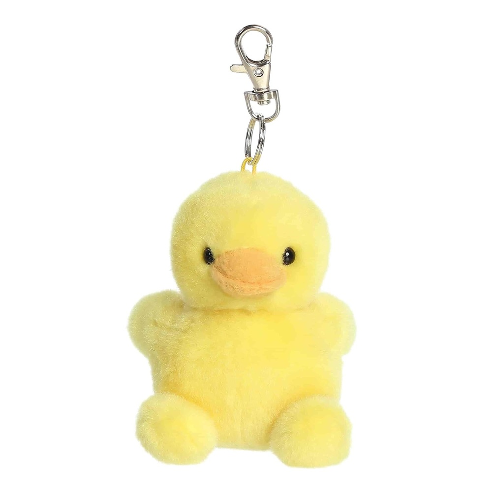 image:imageAurora Adorable Palm Pals Tubby Rubber Ducky ClipOn  Fun Collectible Plush For Kids and Adult Collectors  Perfect for Decorating Rooms and Birthday Gifts  Yellow 4 Inches