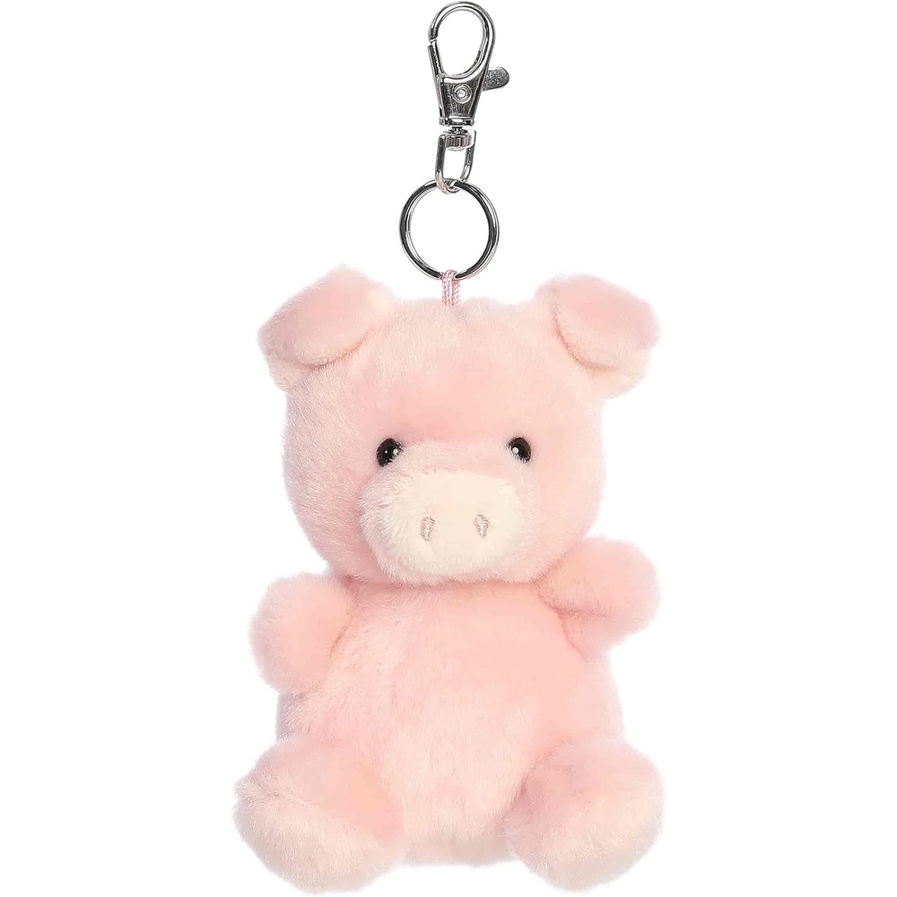 image:imageAurora Adorable Palm Pals Wizard Pig ClipOn  Fun Collectible Plush for Kids and Adult Collectors  Perfect for Decorating Rooms and Birthday Gifts  Pink 4 Inches