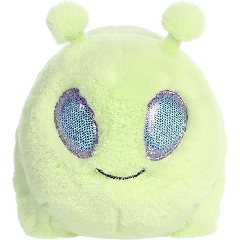 image:imageAurora Adorable Spudsters Aris Alien Stuffed Animal  Round Shape Makes for Comforting Cuddles  Perfect for Kids All Ages and Animal Loving Adults  Green 105 Inches