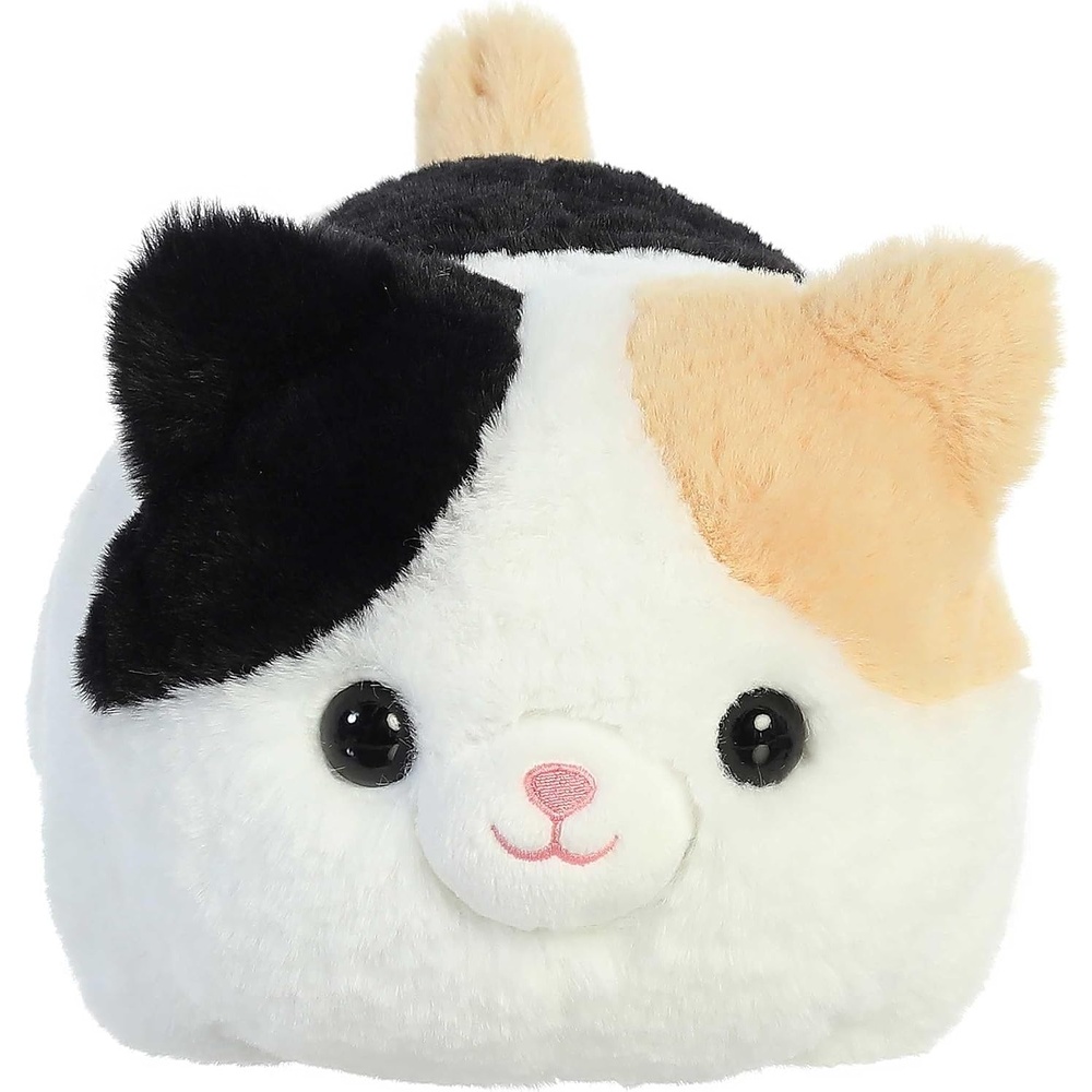 image:imageAurora Adorable Spudsters Callie Cat Stuffed Animal  Round Shape Makes for Comforting Cuddles  Perfect for Kids All Ages and Animal Loving Adults  Multicolor 10 Inches
