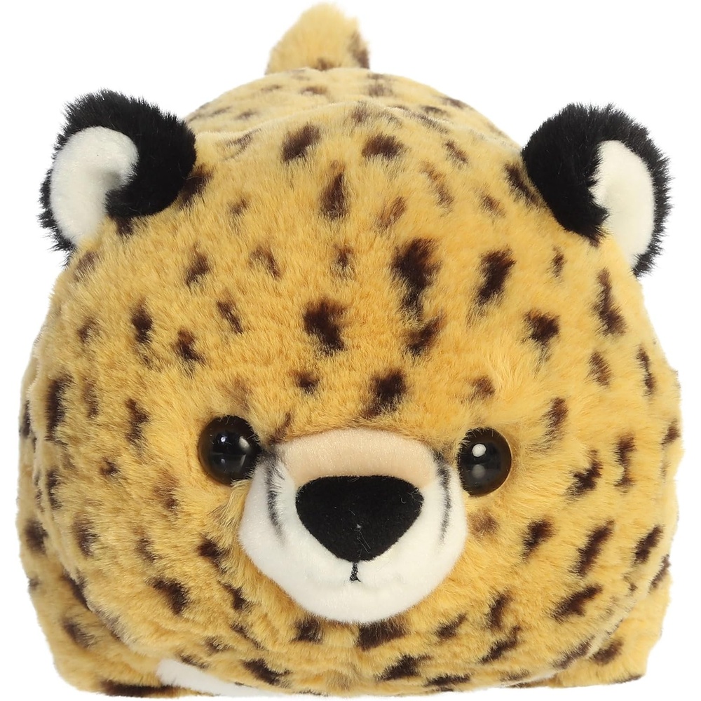 image:imageAurora Adorable Spudsters Chelsea Cheetah Stuffed Animal  Round Shape Makes for Comforting Cuddles  Perfect for Kids All Ages and Animal Loving Adults  Yellow 105 Inches