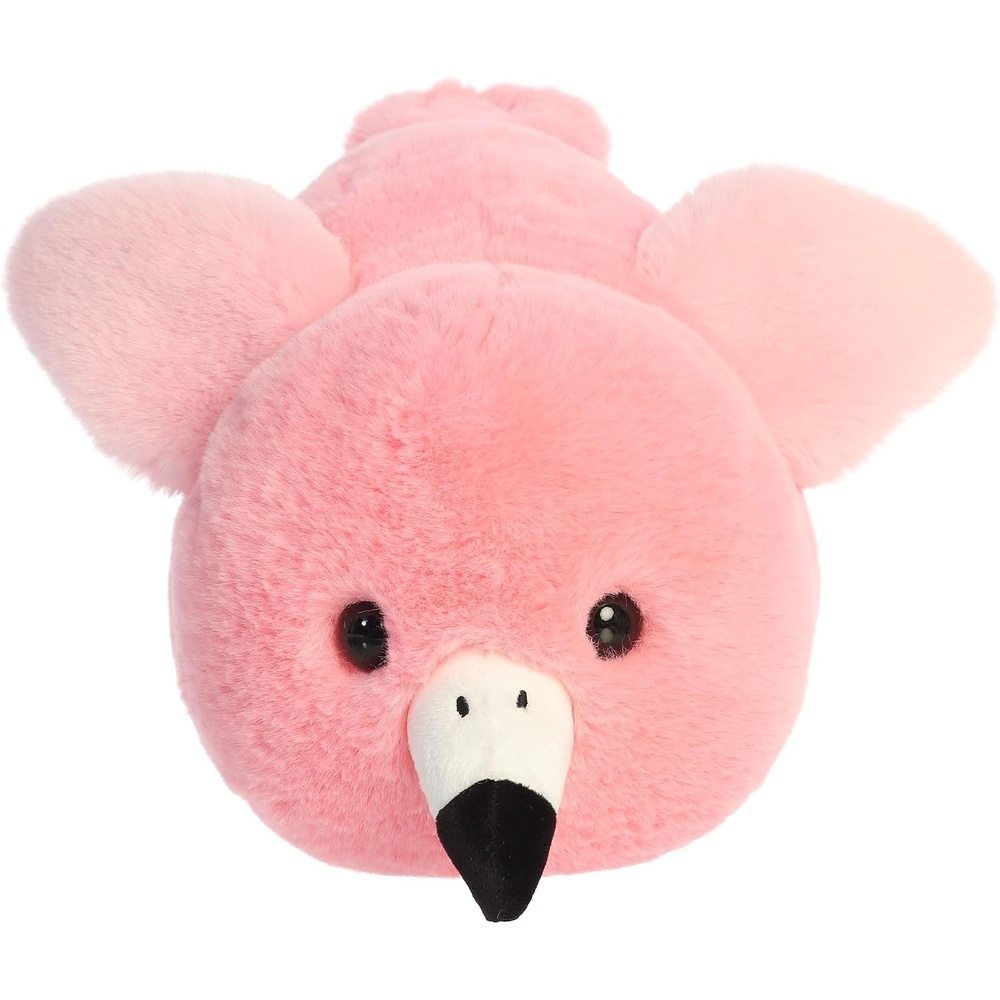 image:imageAurora Adorable Spudsters Florian Flamingo Stuffed Animal  Round Shape Makes for Comforting Cuddles  Perfect for Kids All Ages and Animal Loving Adults  Pink 12 Inches