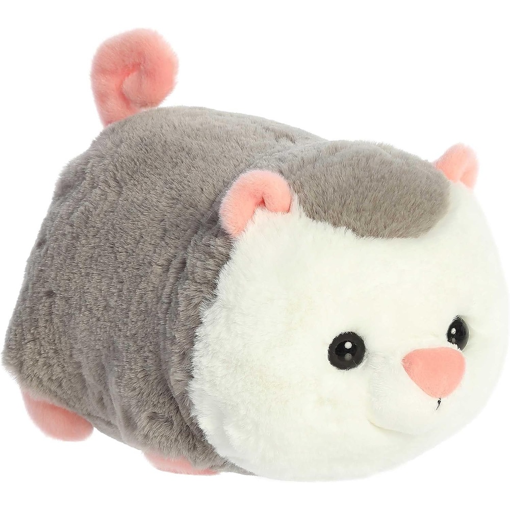 image:imageAurora Adorable Spudsters Odin Opossum Stuffed Animal  Round Shape Makes for Comforting Cuddles  Perfect for Kids All Ages and Animal Loving Adults  Grey 11 Inches