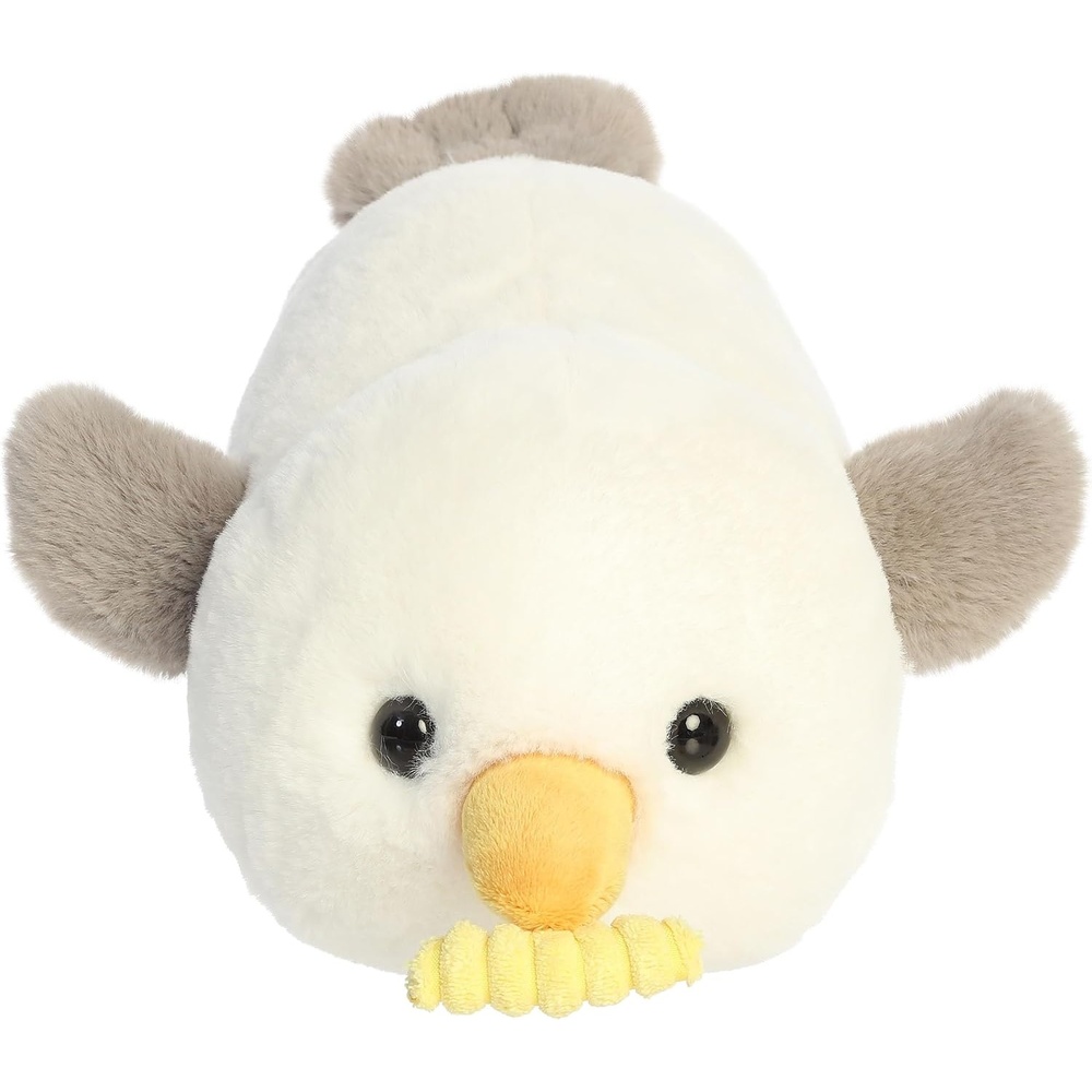 image:imageAurora Adorable Spudsters Salty Seagull with Fry Stuffed Animal  Round Shape Makes for Comforting Cuddles  Perfect for Kids All Ages and Animal Loving Adults  White 12 Inches
