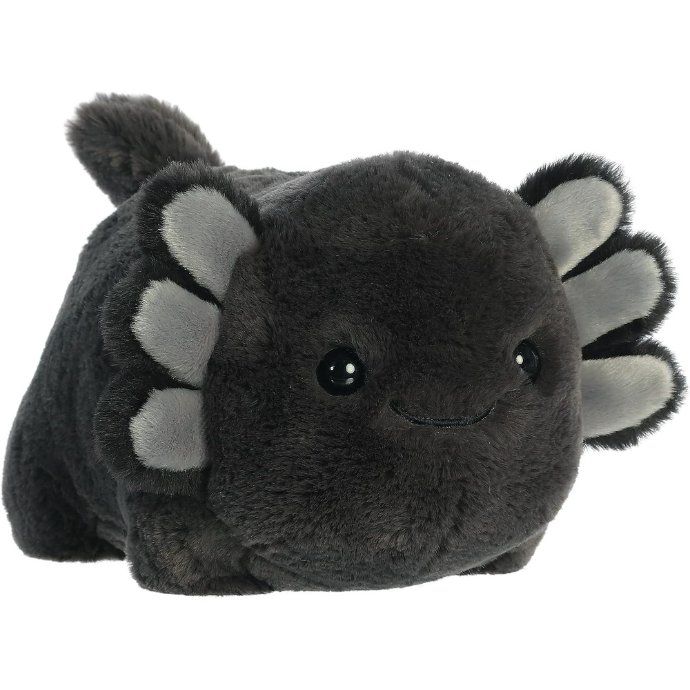 image:imageAurora Adorable Spudsters Stuffed Animal  Round Shape Makes for Comforting Cuddles  Perfect for Kids All Ages and Animal Loving Adults  Black 10 Inches