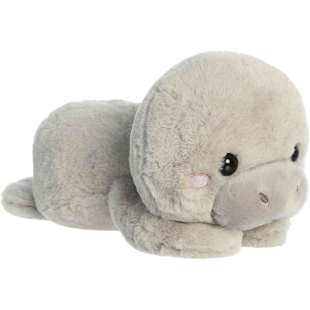 image:imageAurora Playful Too Cute Millie Manatee Stuffed Animal  Adorable Characters for Imaginative Play  Perfect for Birthdays Adults and Kids All Ages  Gray 95 Inches