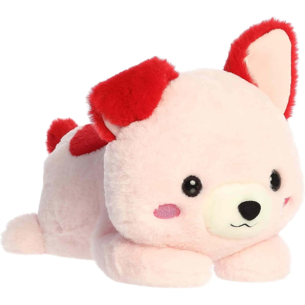 image:imageAurora Playful Too Cute Paige Puppy Stuffed Animal  Adorable Characters For Imaginative Play  Perfect for Decorating Rooms and Valentines Day  Pink 11 Inches