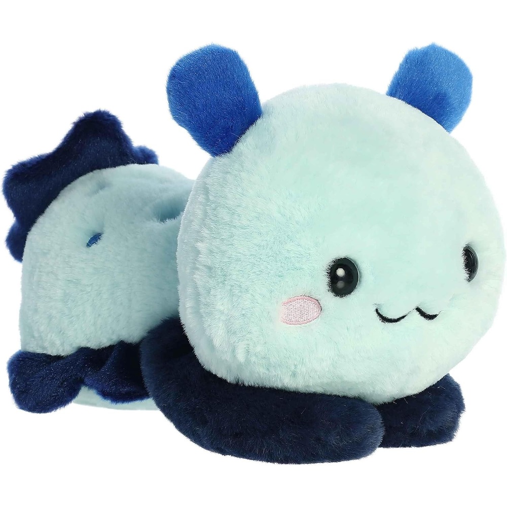 image:imageAurora Playful Too Cute Seela Sea Slug Stuffed Animal  Adorable Characters for Imaginative Play  Perfect for Birthdays Adults and Kids All Ages  Blue 9 Inches