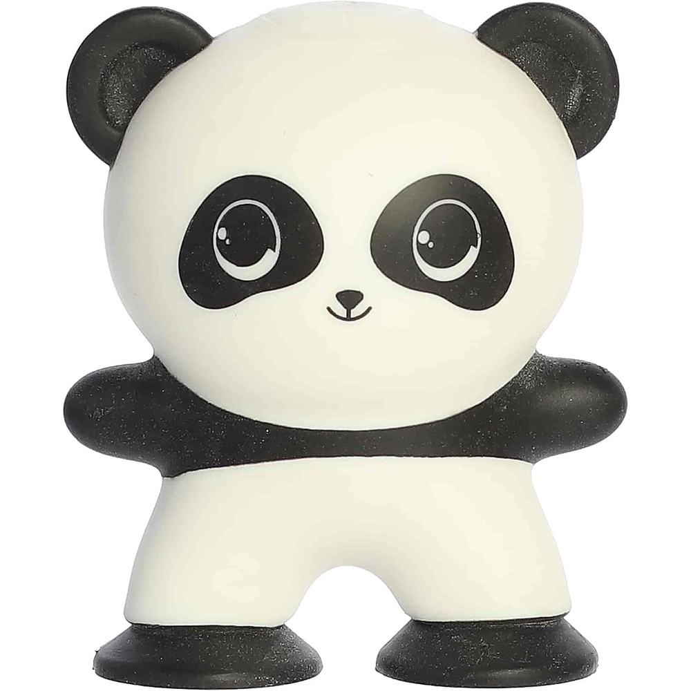 image:imageAurora Toys Engaging Mini Panda Suction Buddies Toy  Classic Trinkets for Playful Fun  Perfect for Kids Parents and Birthday Gifts  White Black 375 Inches