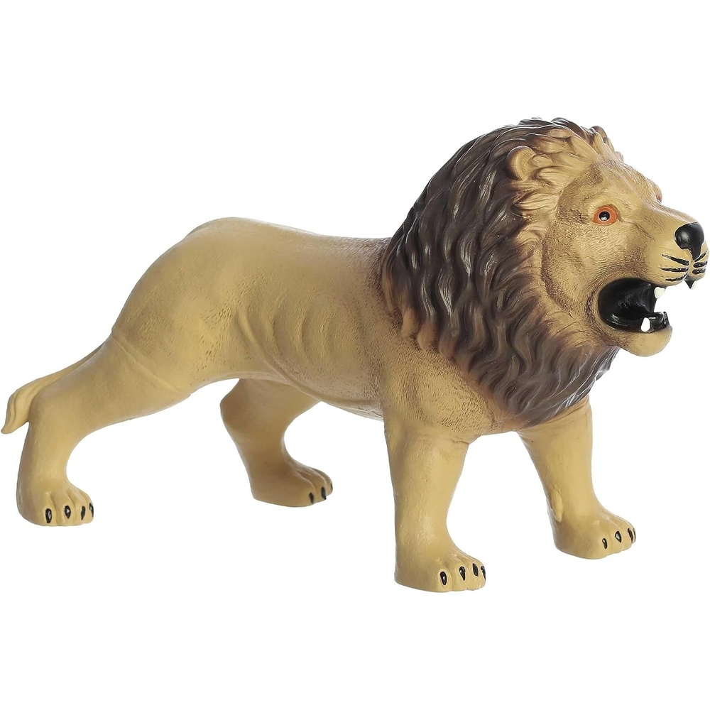 image:imageAurora Toys Timeless Habitat Lion Soft Play Figure Toy  Imaginative Play  Unplugged Play  Brown 75 Inches