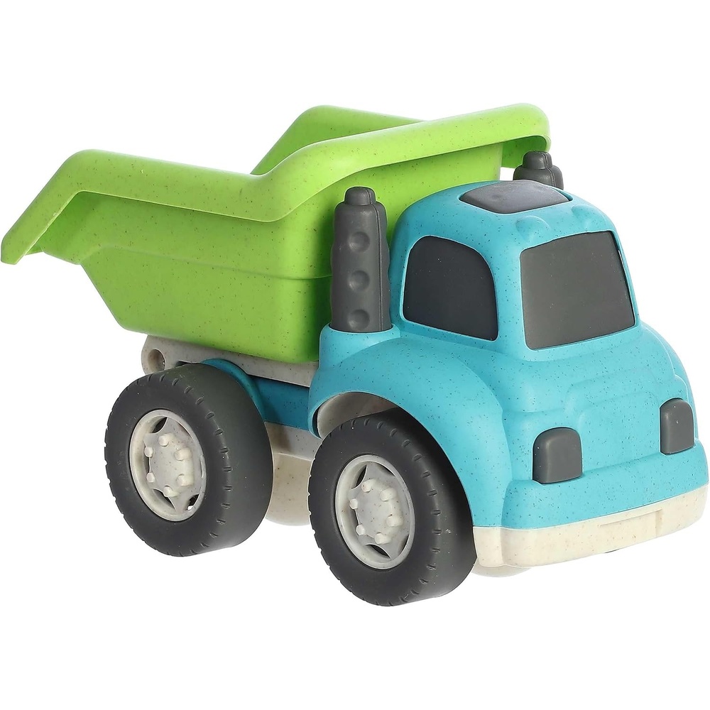 image:imageAurora Toys Versatile Wheatley Dump Truck Toy  Imaginative Play  Unplugged Play  Blue 11 Inches