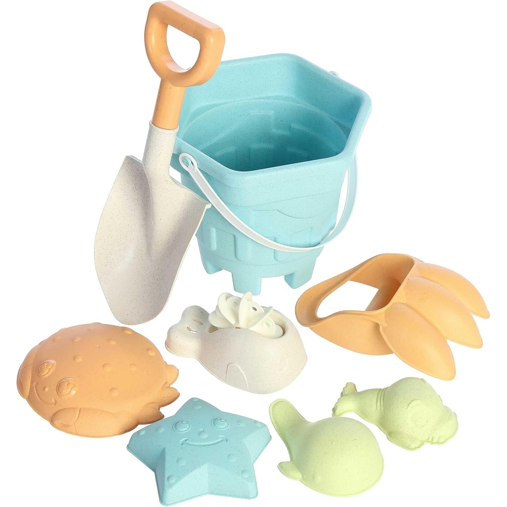 image:imageAurora Toys Versatile Wheatley Large Bucket Beach Set Toy  Imaginative Play  Unplugged Play  Multicolor 135 Inches