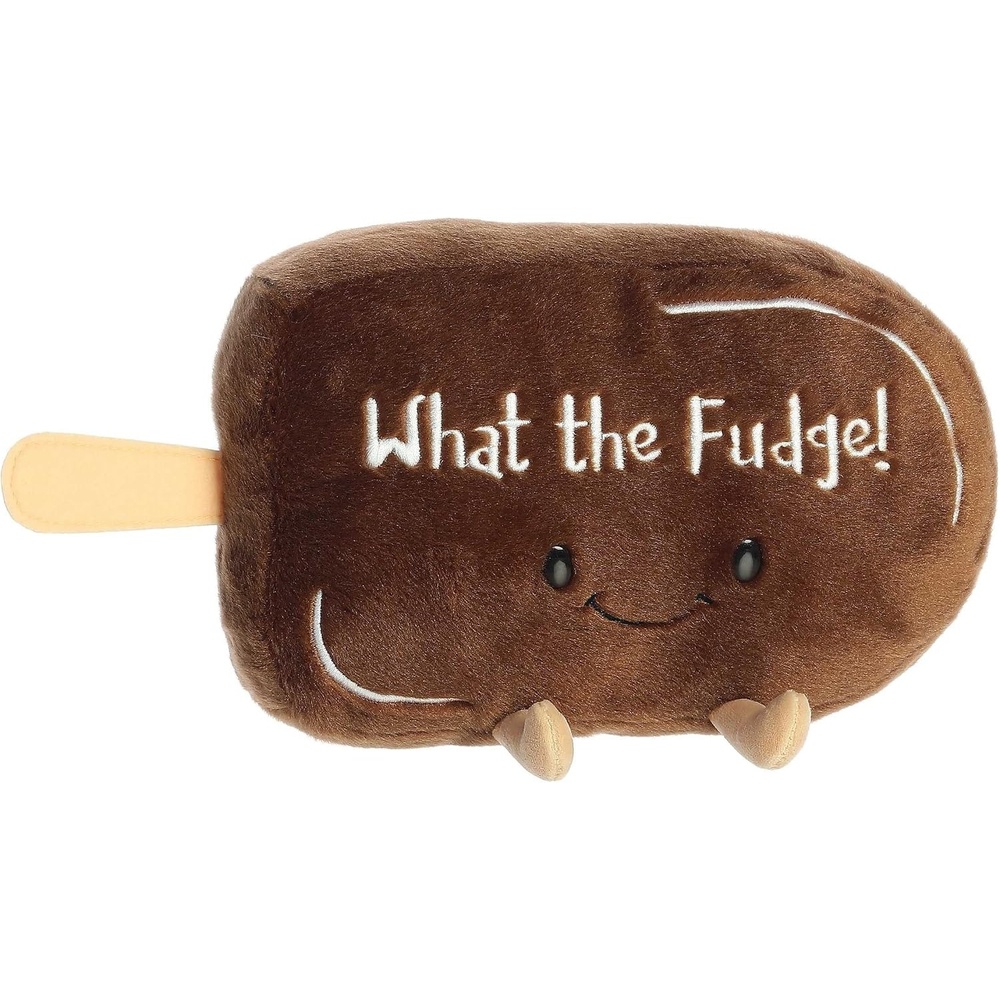 image:imageAurora Witty JUST Sayin What The Fudge Stuffed Animal  Expressive Characters  Quirky Gift Ideas  Brown 125 Inches